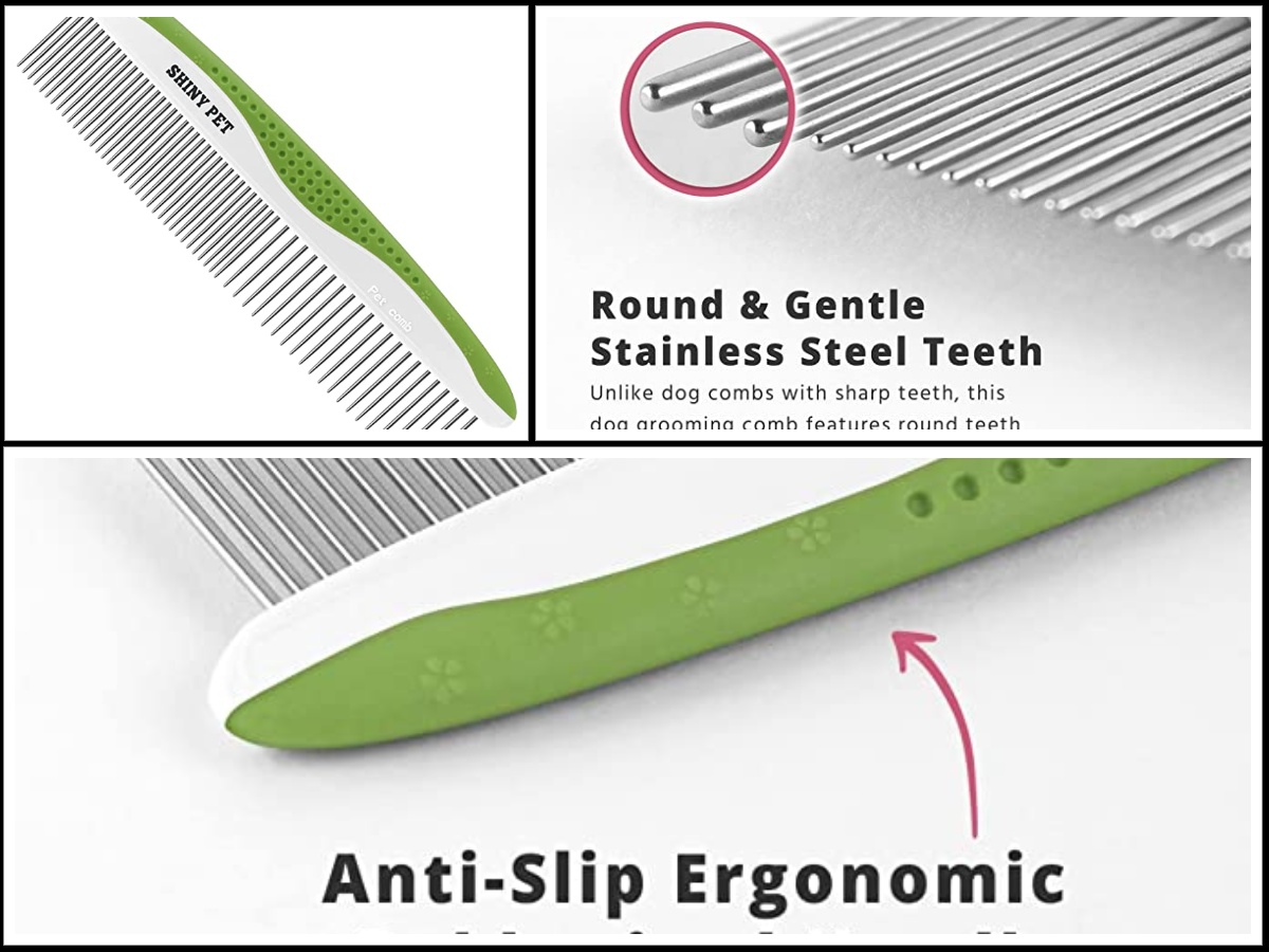 SHINY PET Dog and Cat Comb